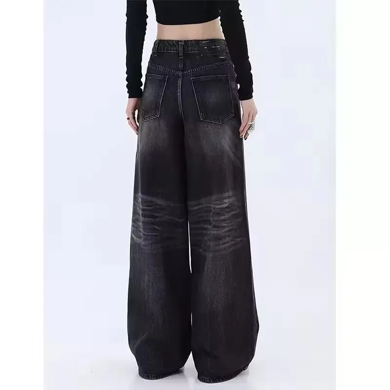 Women's Casual Wide Leg Jeans3